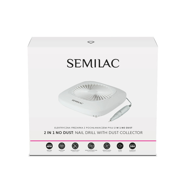 Semilac Ponceuse Aspirateur 2 en 1 48w