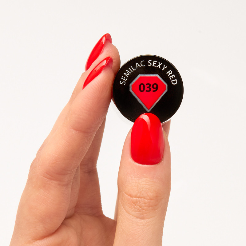 SEMILAC SEXY RED 039