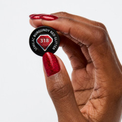 SEMILAC BURGUNDY RED GLITTER 318/RPM