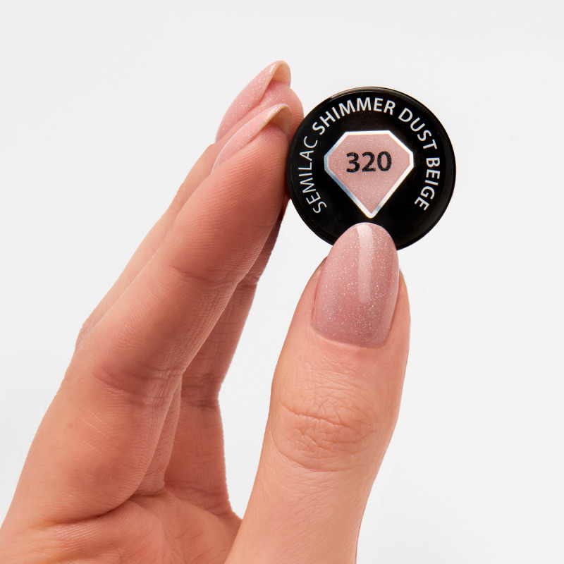 SEMILAC SHIMMER DUST BEIGE 320