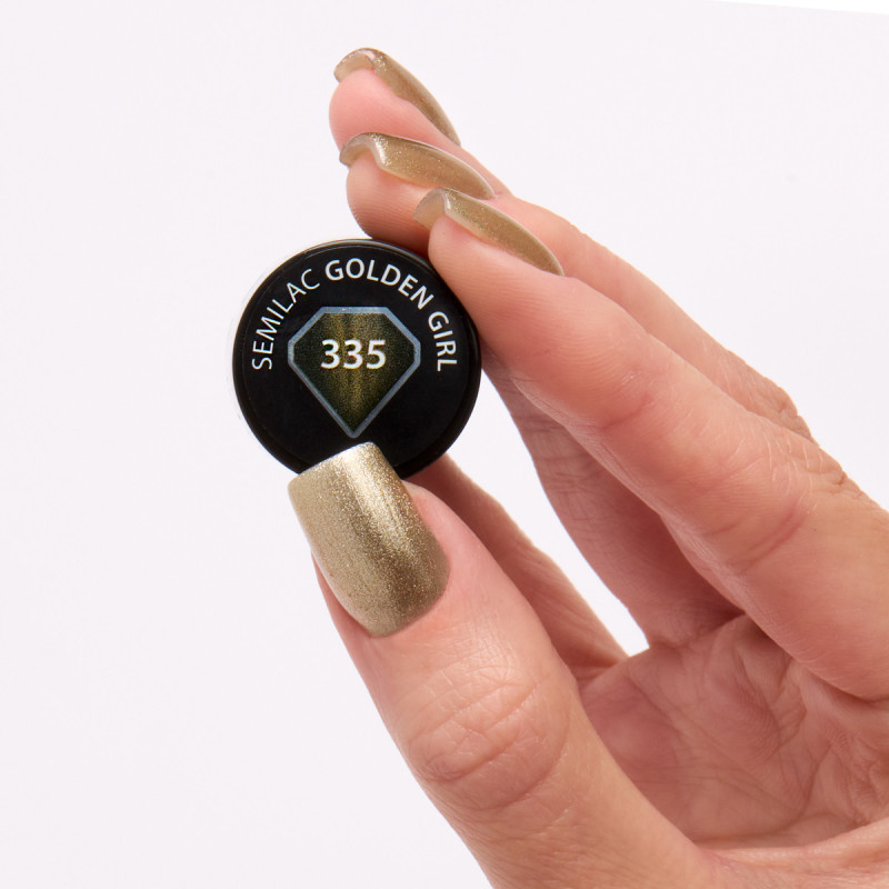 SEMILAC CAT EYE GOLDEN GIRL 335
