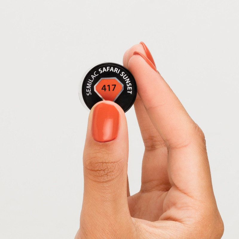 SEMILAC SAFARI SUNSET 7ML 417/Hema Free
