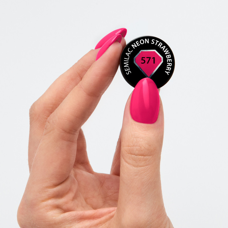 SEMILAC NEON STRAWBERRY 571