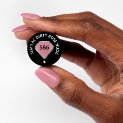 SEMILAC DIRTY ROSE NUDE 586 /Hema Free
