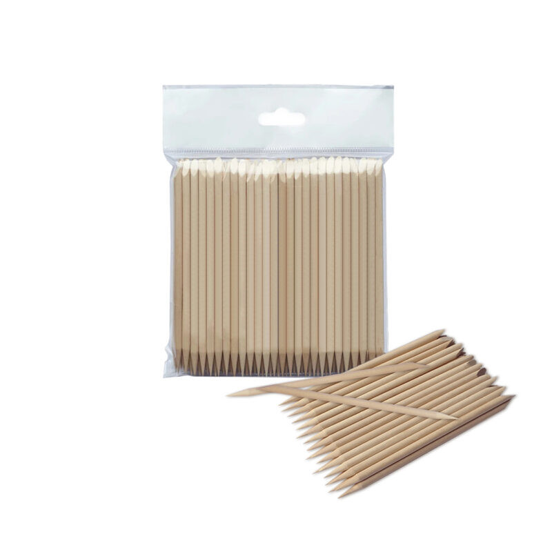 STALEKS - PACK 100 BATONNETS EN BOIS D'ORANGE