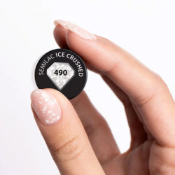 490 Semilac Ice Crushed 7 ml /Hema Free