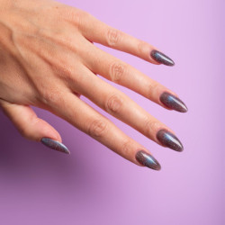 828 Semilac Grey Holo 7ml /Hema Free