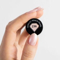 236 Semilac UV Gel Polish Peach Pearl 7ml