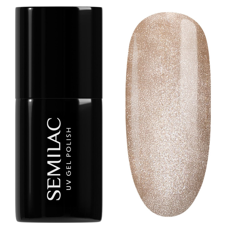 661 Semilac UV Gel Polish Linen Gloss 7 ml/Hema Free