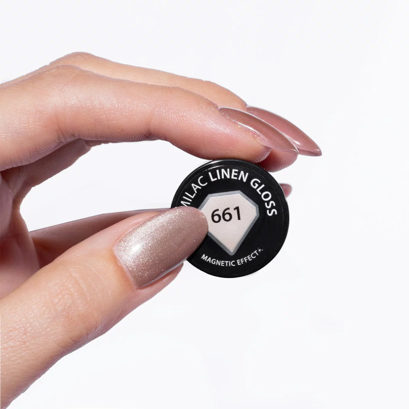 661 Semilac UV Gel Polish Linen Gloss 7 ml/Hema Free