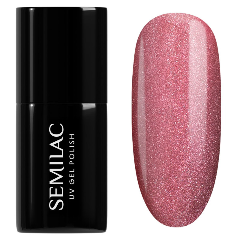662 Semilac UV Gel Polish Rosé Gloss 7ml/ Hema Free