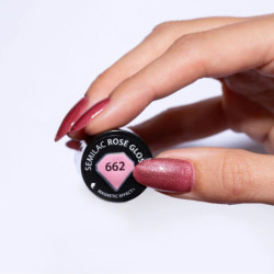662 Semilac UV Gel Polish Rosé Gloss 7ml/ Hema Free