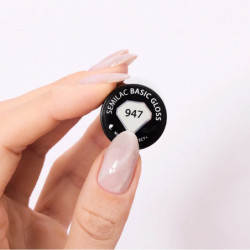 947 Semilac UV Gel Polish Basic Gloss 7ml