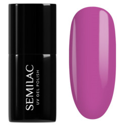 601 Semilac Neon Pink Punch 7 ml /Hema Free