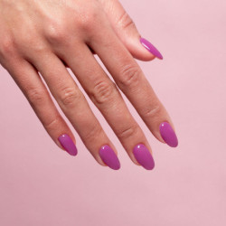 601 Semilac Neon Pink Punch 7 ml /Hema Free