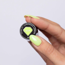 604 Semilac Luminous Lemon 7 ml /Hema Free