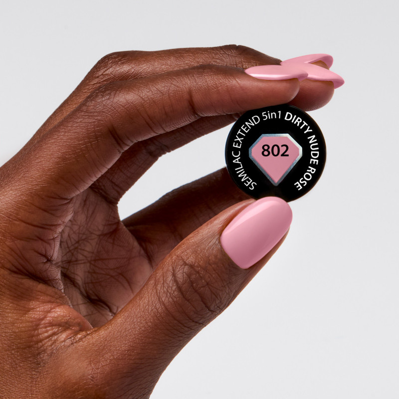 SEMILAC WE CARE Smart Builder 802 Dirty Nude Rose 11ml - Hema Free
