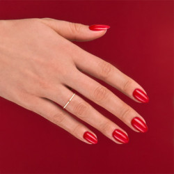 SEMILAC GLITTER RED 025
