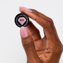 SEMILAC WE CARE Smart Builder 805 Glitter Dirty Nude Rose 11ml - Hema Free