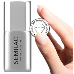 Semilac Top No Wipe Real Color  11 ml